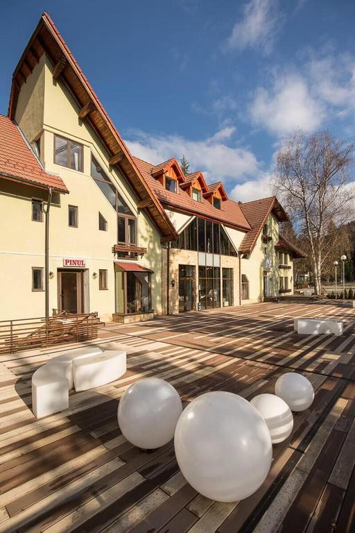 Vila Pinul Si Mesteacanul Hotell Poiana Brasov Exteriör bild